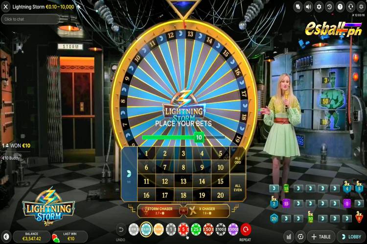 Evolution Lightning Storm Casino Game Overview Evolution Lightning Storm Casino Game Overview