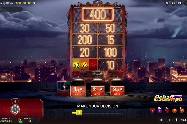 Evolution Lightning Storm Bonus Game - Lightning Storm Evolution Lightning Storm Bonus Game - Lightning Storm