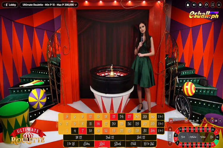 Ezugi Roulette Popular Variations-Ultimate Roulette Ezugi Roulette Popular Variations-Ultimate Roulette