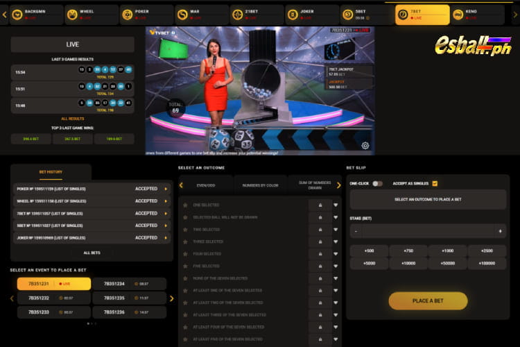 Rules of the TVBet 7Bet Online Casino Games Rules of the TVBet 7Bet Online Casino Games