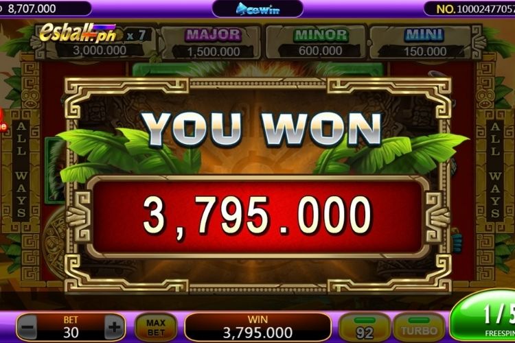 Win 3,795 pesos jackpot in Mayan Empire Free Game! Win 3,795 pesos jackpot in Mayan Empire Free Game!