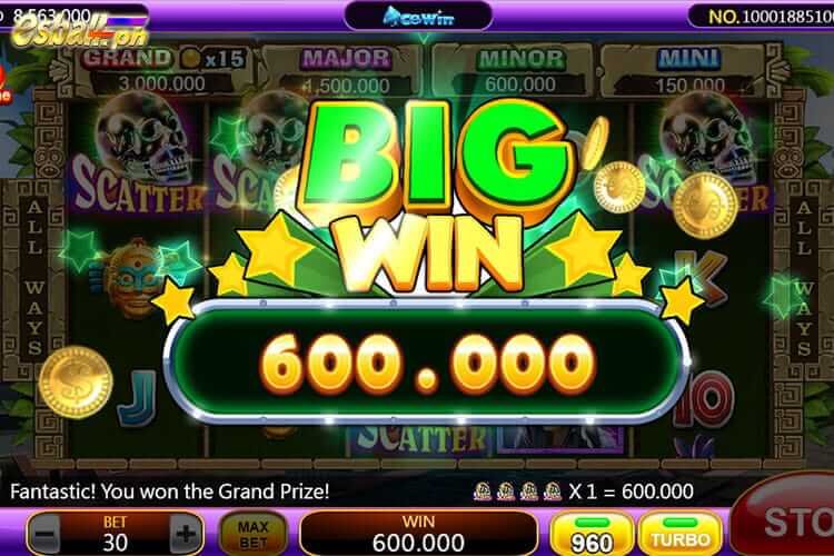 Ace Win Slot Mayan Empire BIG Win of 600 pesos! Ace Win Slot Mayan Empire BIG Win of 600 pesos!