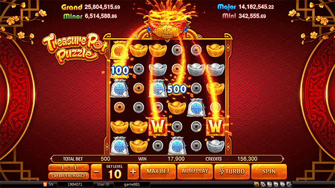Treasure Pot Puzzle Fortune Slots Match 3 Game Treasure Pot Puzzle Fortune Slots Match 3 Game