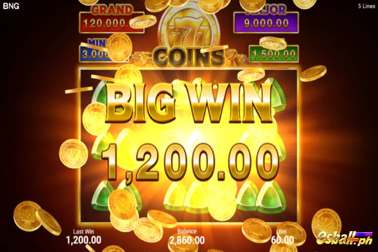 BNG 777 Coins Slot Game Big Win 1 BNG 777 Coins Slot Game Big Win 1