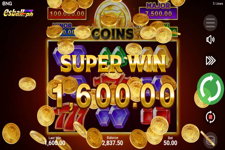 BNG 777 Coins Slot Game Big Win 4 BNG 777 Coins Slot Game Big Win 4