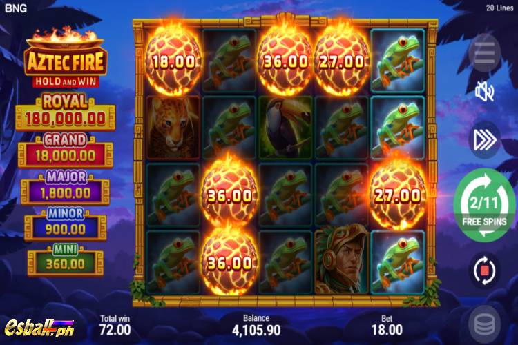 BNG Aztec Fire Slot Free Spins 2 BNG Aztec Fire Slot Free Spins 2