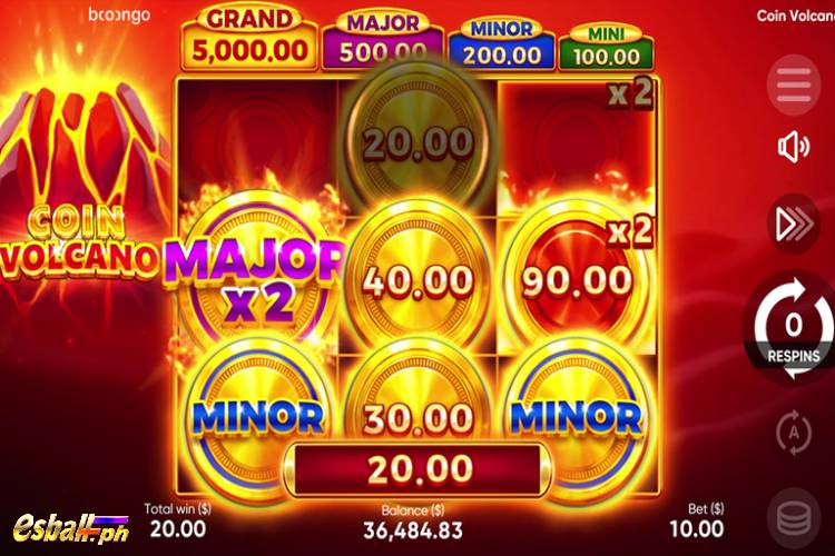 BNG Coin Volcano Slot Game - Coin Prizes BNG Coin Volcano Slot Game - Coin Prizes