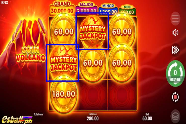 BNG Coin Volcano Slot Game - Mystery Symbol 1 BNG Coin Volcano Slot Game - Mystery Symbol 1