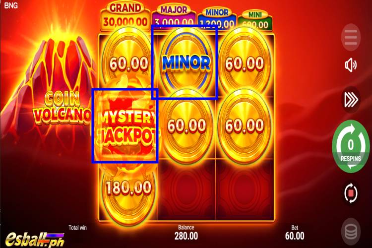 BNG Coin Volcano Slot Game - Mystery Symbol 2 BNG Coin Volcano Slot Game - Mystery Symbol 2