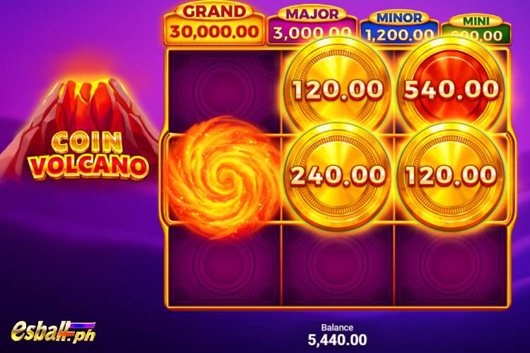 BNG Coin Volcano Slot Game - Coin Collect 1 BNG Coin Volcano Slot Game - Coin Collect 1