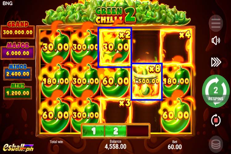 BNG Green Chilli 2 Slot Game Multiplier Symbol 1 BNG Green Chilli 2 Slot Game Multiplier Symbol 1