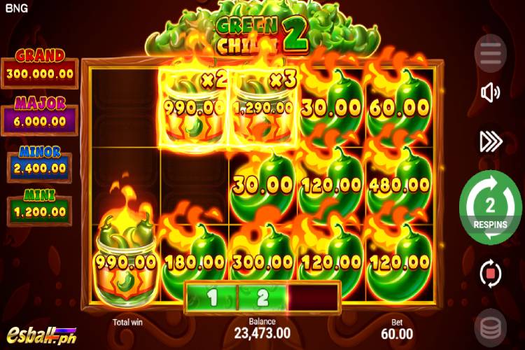 BNG Green Chilli 2 Slot Bonus Game 2 BNG Green Chilli 2 Slot Bonus Game 2