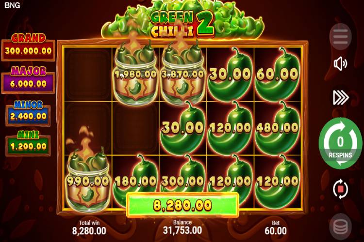 BNG Green Chilli 2 Slot Bonus Game 3 BNG Green Chilli 2 Slot Bonus Game 3
