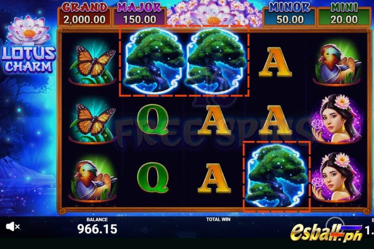 3+ Scatters trigger the Free Spins feature. 3+ Scatters trigger the Free Spins feature.