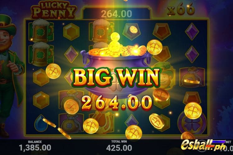 Bet 10 pesos and win 264 pesos on Lucky Penny Big Win. Bet 10 pesos and win 264 pesos on Lucky Penny Big Win.