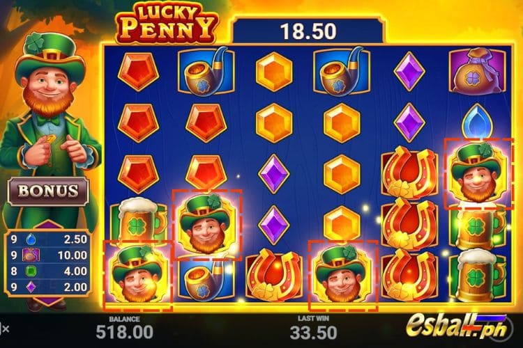 4+ Scatters trigger the Free Spins feature. 4+ Scatters trigger the Free Spins feature.