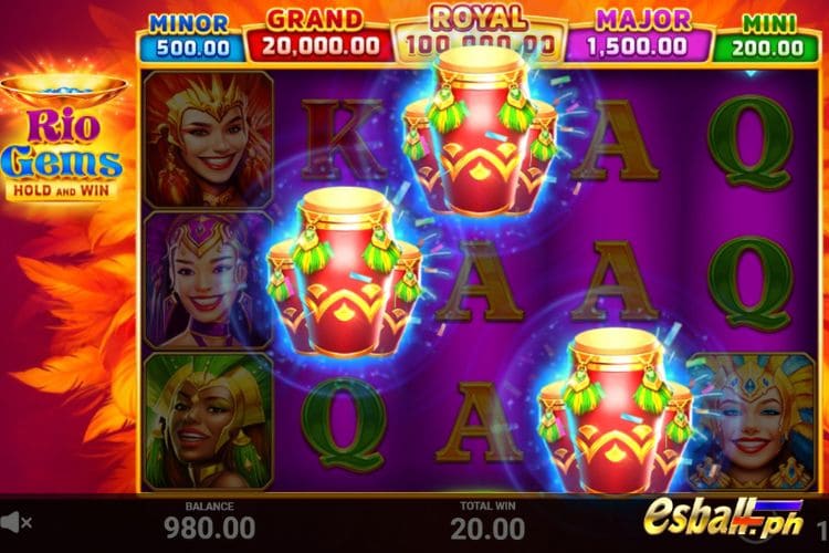 3+ Scatters trigger the Free Spins feature. 3+ Scatters trigger the Free Spins feature.