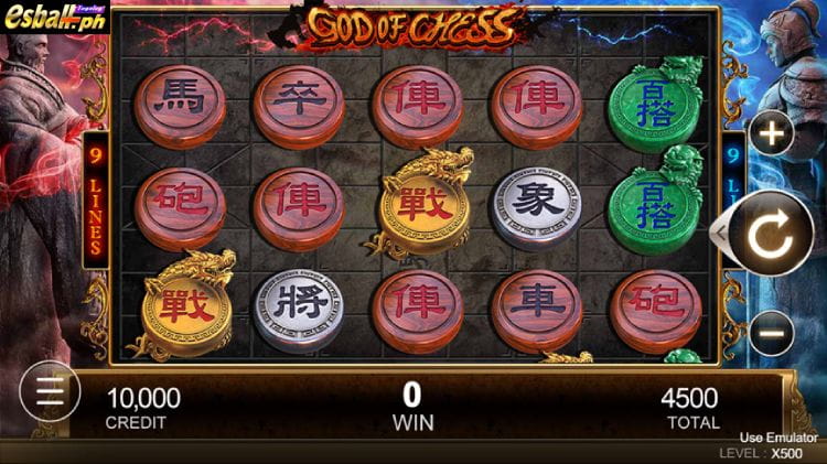 God of Chess Game Symbols God of Chess Game Symbols