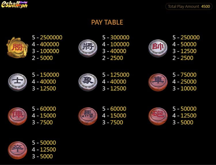 CQ9 God Of Chess Slot Game Payouts CQ9 God Of Chess Slot Game Payouts