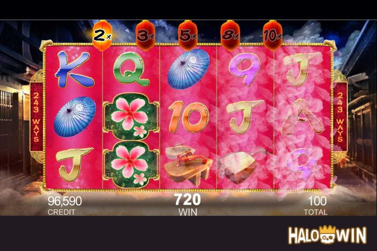 Sakura Legend Free Spins: Multiplier