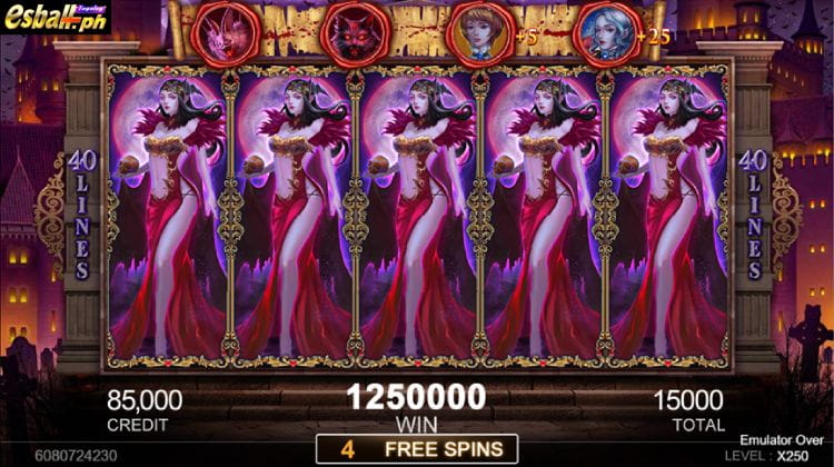 CQ9 Slot Vampire Kiss Game Overview