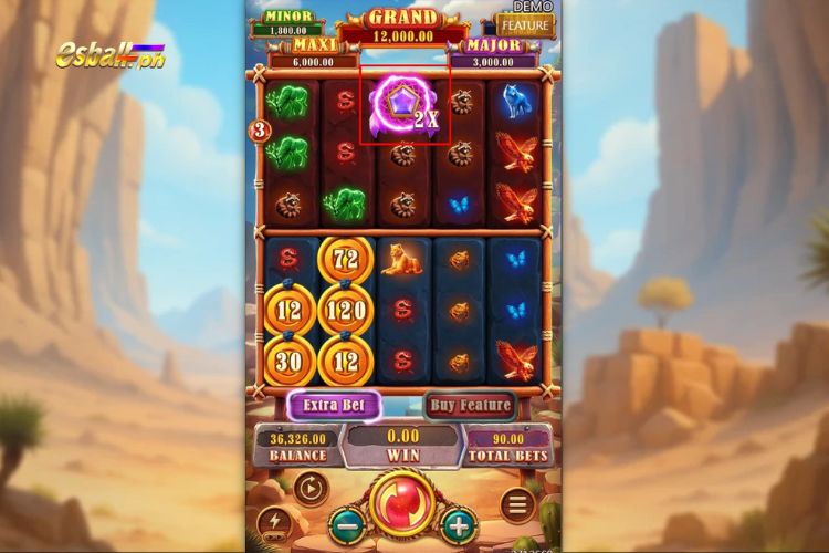 FaChai Buffalo Ways Slot Feature: Multiplier FaChai Buffalo Ways Slot Feature: Multiplier