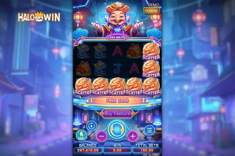 FC Cyber God Of Fortune Slot Free Spins: Get 5 Special Symbols FC Cyber God Of Fortune Slot Free Spins: Get 5 Special Symbols