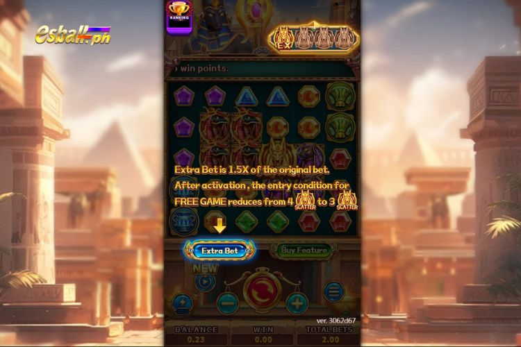 FaChai Egypt Bonanza Slot Game Special Features: Extra Bet FaChai Egypt Bonanza Slot Game Special Features: Extra Bet