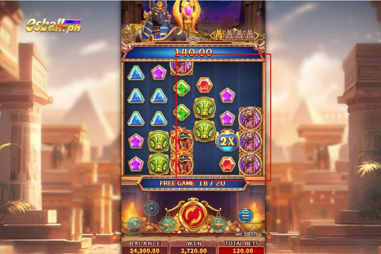 FaChai Egypt Bonanza Slot Game Special Features: Cascading FaChai Egypt Bonanza Slot Game Special Features: Cascading
