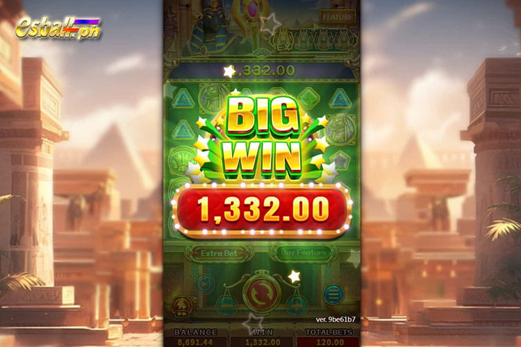 Bet 120 pesos to win Egypt Bonanza Slot Big Win of 1,332 pesos! Bet 120 pesos to win Egypt Bonanza Slot Big Win of 1,332 pesos!