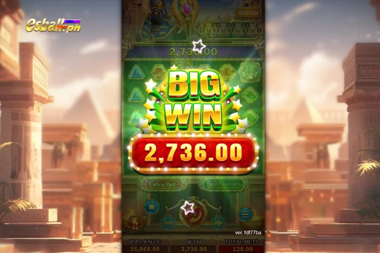 Bet 120 pesos to win Egypt Bonanza Slot Big Win of 2,736 pesos! Bet 120 pesos to win Egypt Bonanza Slot Big Win of 2,736 pesos!