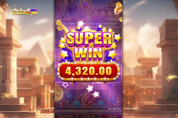 Bet 120 pesos to win Egypt Bonanza Super Win of 4,320 pesos! Bet 120 pesos to win Egypt Bonanza Super Win of 4,320 pesos!