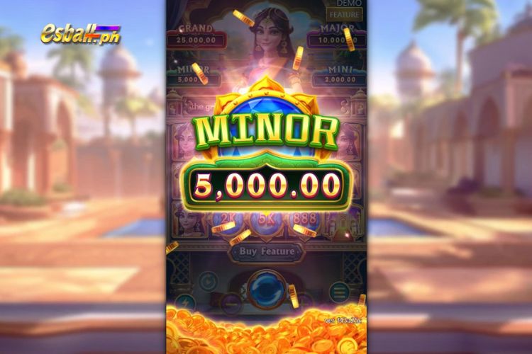 FaChai Fortune Goddess Slot Symbols: MINOR Jackpot Gems FaChai Fortune Goddess Slot Symbols: MINOR Jackpot Gems