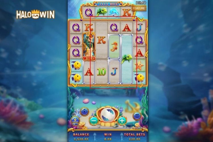 Grand Blue FaChai Slot Feature: Mega Symbol Grand Blue FaChai Slot Feature: Mega Symbol