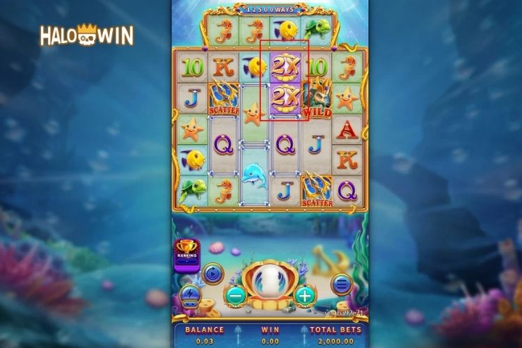 Grand Blue FaChai Slot Feature: Multiplier Grand Blue FaChai Slot Feature: Multiplier