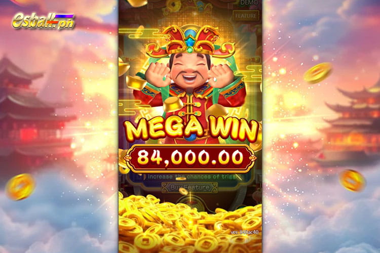 Bet 120 pesos and win 84,000 pesos on FaChai Lucky Fortunes 3x3 Slot Game Mega Win!