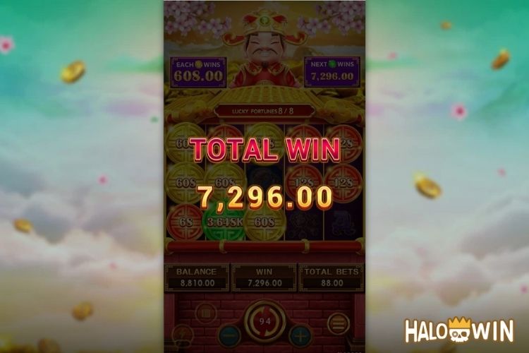 Get 7,296 Pesos in FC Lucky Fortune Hold and Win. Get 7,296 Pesos in FC Lucky Fortune Hold and Win.