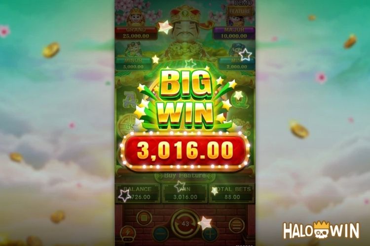 Bet 88 pesos and win 3,016 pesos on Lucky Fortune Big Win. Bet 88 pesos and win 3,016 pesos on Lucky Fortune Big Win.