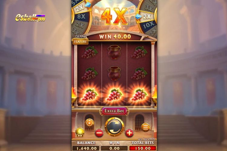 FC Roma Gladiatrix Slot Features: Basic Multiplier FC Roma Gladiatrix Slot Features: Basic Multiplier