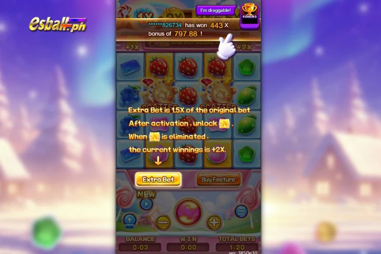 Fachai Sugar Bang Bang 2 Slot Features: Extra Bet Fachai Sugar Bang Bang 2 Slot Features: Extra Bet