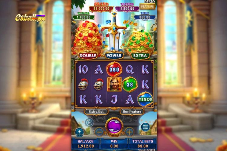 FaChai Sword Of King Slot Hold and Win: Random Trigger Scatter
