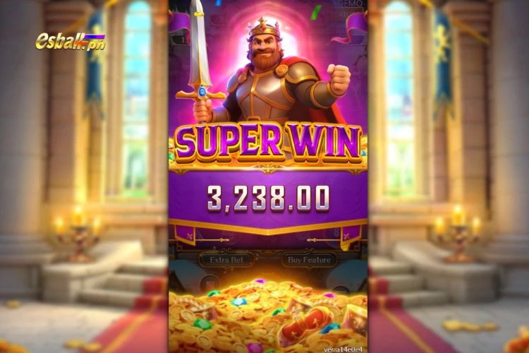 Super Win ₱3,238 at FaChai Sword Of King Slot!