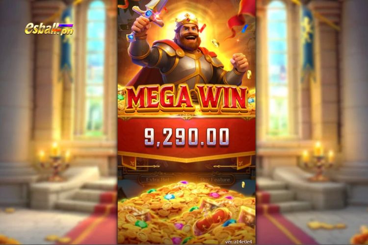Mega Win ₱9,290 at FaChai Sword Of King Slot!