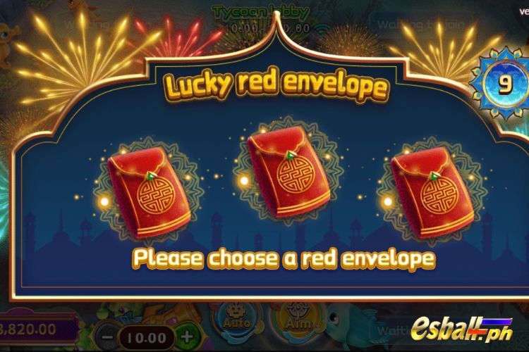 Fa Chai Fishing Lucky red envelope Fa Chai Fishing Lucky red envelope