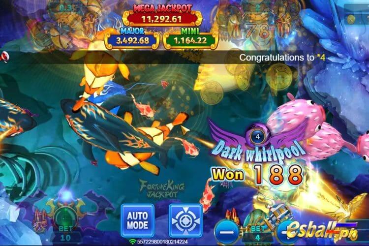 JILI Fortune King Jackpot Fishing Game Special Features