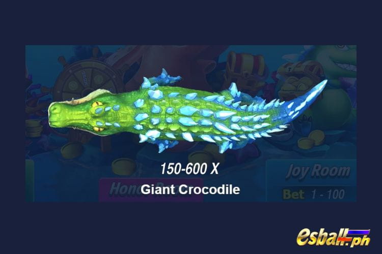 JILI Mega Fishing Paytable