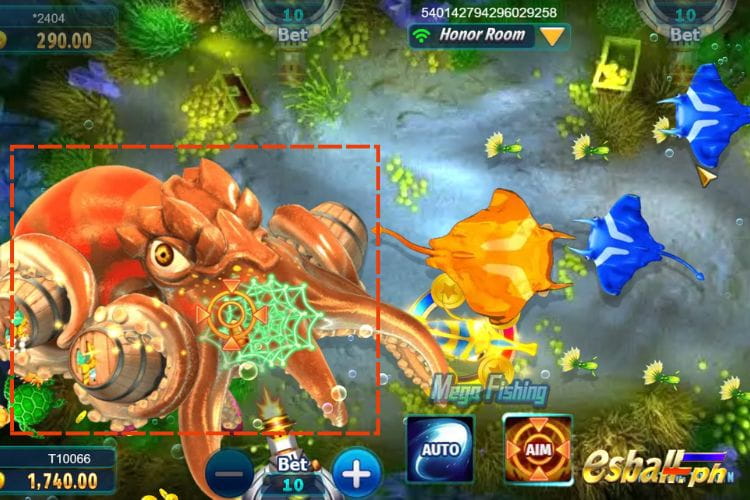 JILI Mega Fishing Paytable