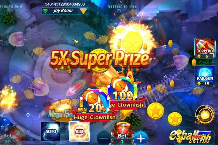 JILI Mega Fishing Cascading Wins and Multipliers