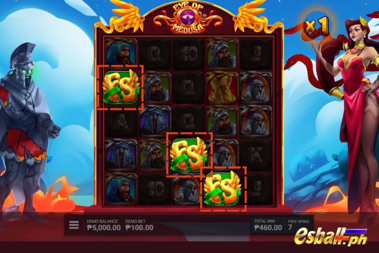 In Free Spins, Eye Of Medusa: Respins In Free Spins, Eye Of Medusa: Respins