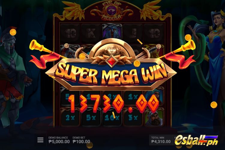 Bet 100 pesos and win 13,730 pesos on Eye Of Medusa Big Win. Bet 100 pesos and win 13,730 pesos on Eye Of Medusa Big Win.